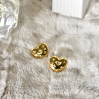 Chunky Heart Stud