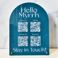 QR Code Sign - Large