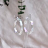 Holographic Hoops - Large - Hello Myrrh
