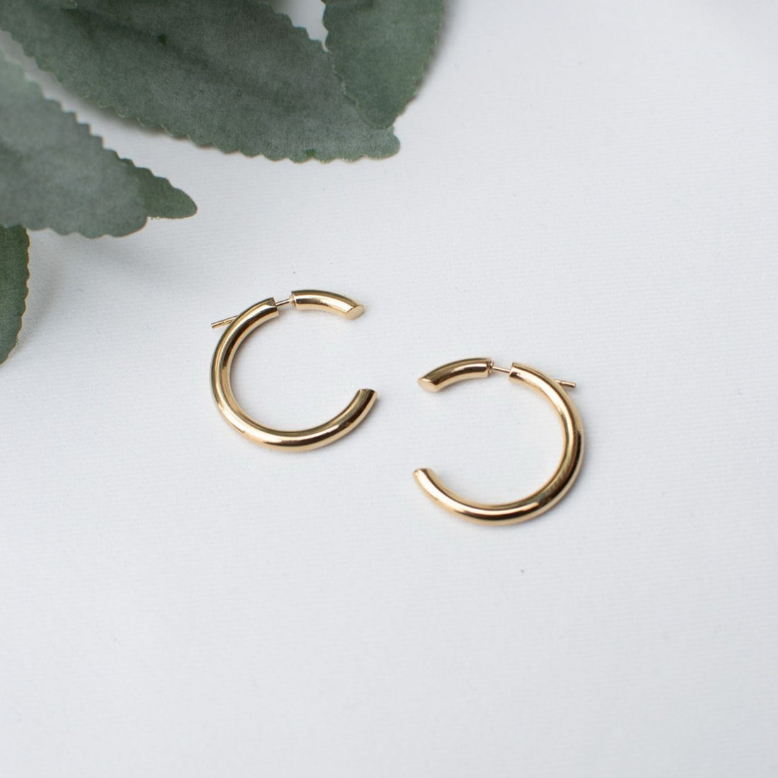 Aria Earrings with Elegant Gold Hoops