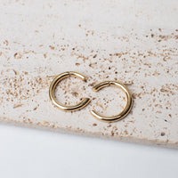 Aria Earrings with Elegant Gold Hoops