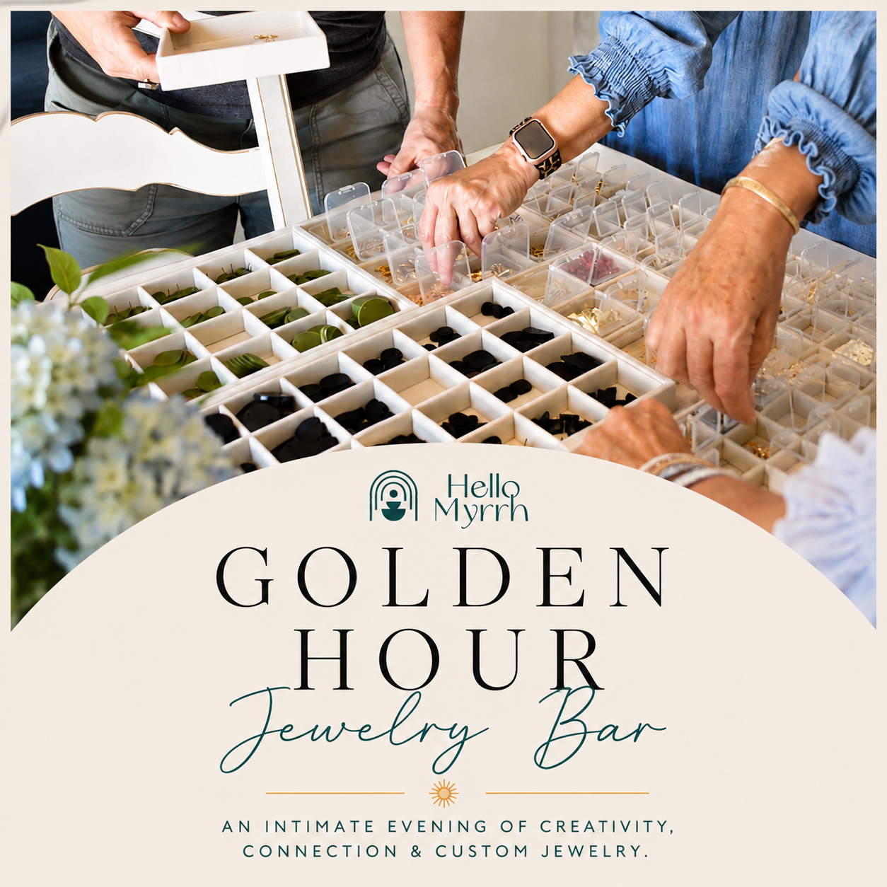Golden Hour: A Jewelry Bar Experience at Hostess | July 31st