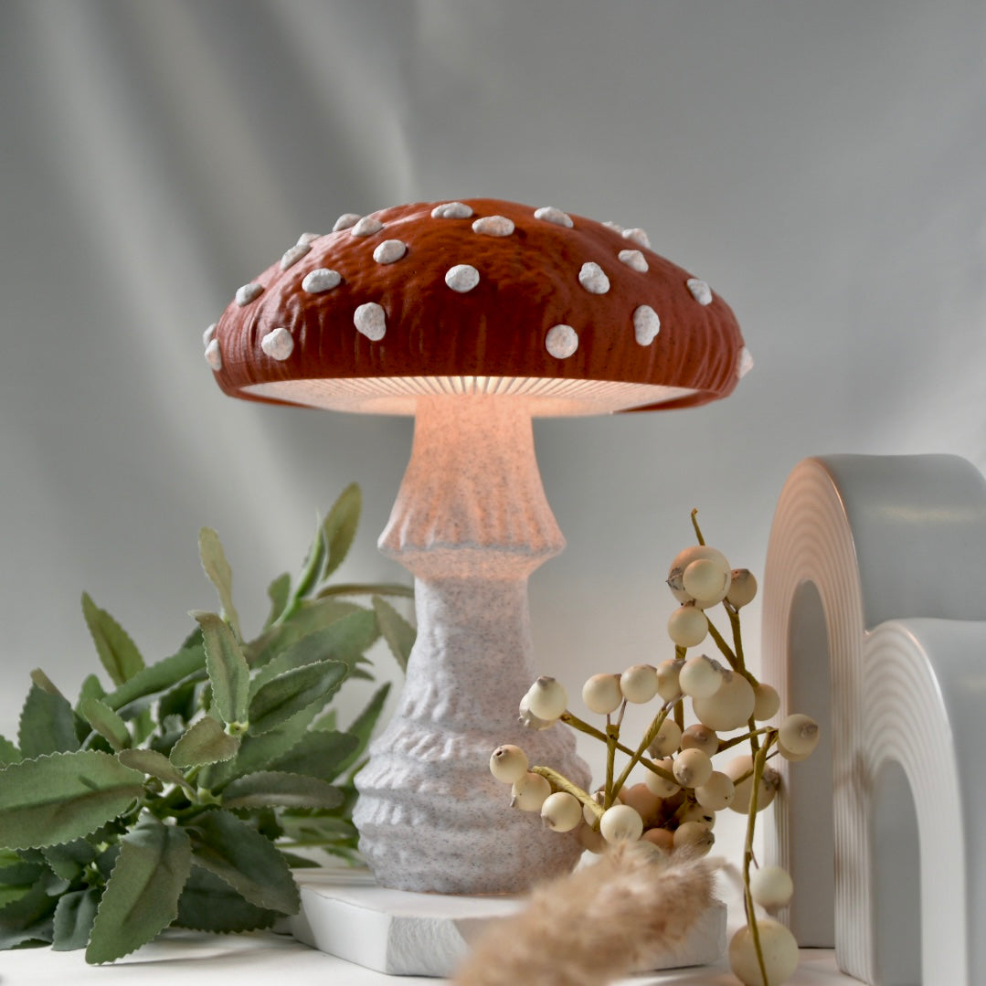 3D Printed Mushroom Lamp