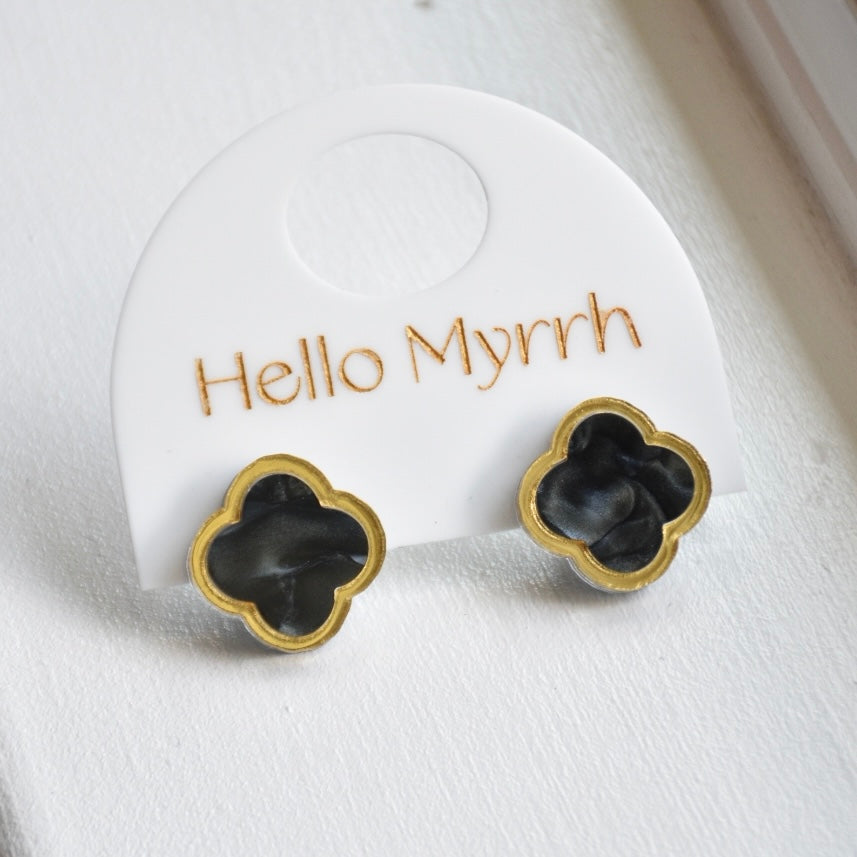 Clover - Black/Gold