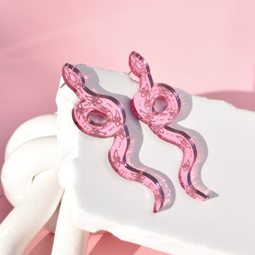 Snake - Pink Mirror
