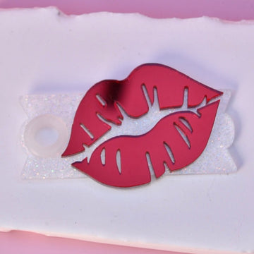 Stanley Name Plate | Red lips
