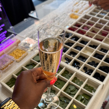 Sparkle & Sip Earring Workshop